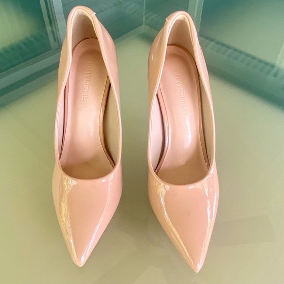 ❤️ PURE PERFECTION! A Lovely shade of Creamy Beige Hi- Heels in Size 6 ! NWOB ❤️ - Picture 6 of 17
